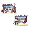 Magnet Winter mit Holzrahmen und Edelweiss, 2 assortiert