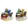 Magnet Winter mit Skimaske, 2 assortiert