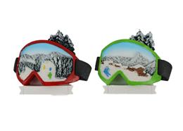 Magnet Winterlandschaft in Skibrille, 2 assortiert