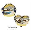 Magnet Winterlandschaft mit Blumen, 2 assortiert