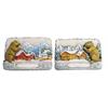 Magnet Winterlandschaft Murmeltier, 2 assortiert