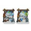 Magnet Winterlandschaft Ski Gondel, 2 assortiert