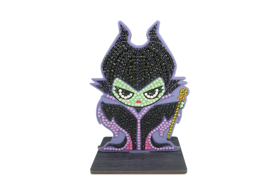 Maleficent, Crystal Art Buddy ca. 11x8cm
