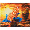 Meerjungfrau-Träume, 40x50cm Crystal Art Kit