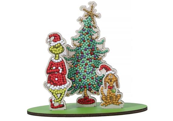 Merry Grinchmas, Crystal Art Sparkle Scene