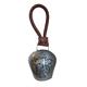 Metall Glocke, gross "Kuh", 14 x 13 cm