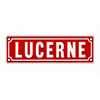 Metall Magnet Schild Lucerne