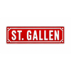 Metall Magnet Schild St. Gallen