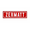 Metall Magnet Schild Zermatt