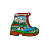 Metall Magnet Wanderschuh Switzerland