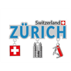 Metall Magnet Zürich mit Charms