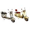 Metall Vespa, 2 assortiert