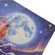 Mondschein-Rotkehlchen, 18x18cm Crystal Art Card | Bild 3