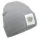 Mütze Edelweiss graublau