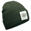 Mütze Edelweiss olive grün