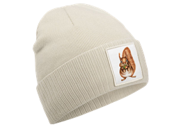 Mütze Eichhörnchen sand beige