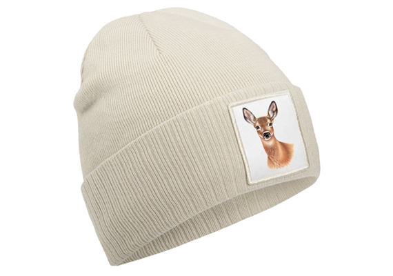 Mütze Reh sand beige
