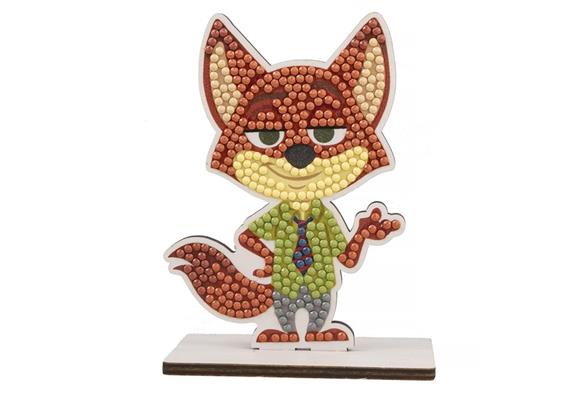 Nick Wilde, Crystal Art Buddy, ca. 11x8cm