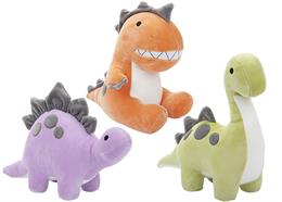 Oh, so weiche Plüsch Dinosaurier, 23cm, 4er Set assortiert