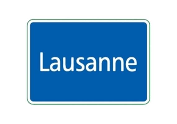 Ortstafel Lausanne