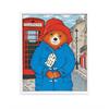 Paddington & Postbox, 21x25cm Bild mit Rahmen Crystal Art