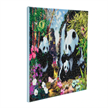 Panda-Tal, 40x50cm Crystal Art Kit | Bild 2