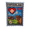 Patch zum Aufbügeln, Briefmarke 1291 Switzerland 6 x 4.3cm