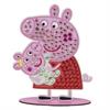 Peppa Pig & Evie, Crystal Art Junior Buddies XL, 20cm
