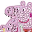 Peppa Pig & Evie, Crystal Art Junior Buddies XL, 20cm | Bild 2