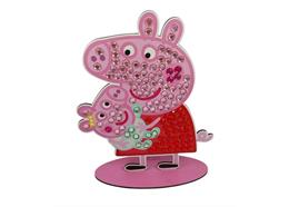 Peppa & Evie, Crystal Art Junior Buddies XL, 20cm