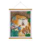 Peter Rabbit Burrow, Crystal Art Scroll 35x45cm