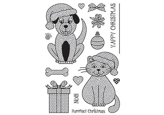 Pets, Crystal Art A5 Stamp