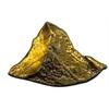 Pin Matterhorn, Antik gold, 20mm