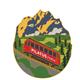 Pin Pilatus mit Zug, 30mm