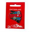 Pin Sackmesser mit Edelweiss - Switzerland, 35mm | Bild 2
