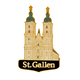 Pin St. Gallen Kloster , 35mm