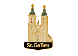 Pin St. Gallen Kloster , 35mm