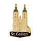 Pin St. Gallen Kloster , 35mm