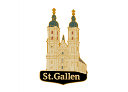 Pin St. Gallen Kloster , 35mm