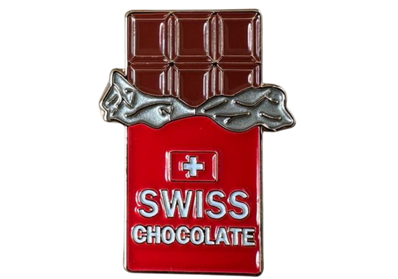 Pin Swiss Chocolate, 30mm