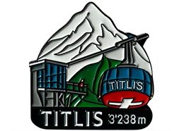 Pin Titlis mit Rotair Kabine, 30mm