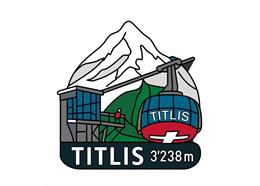 Pin Titlis mit Rotair Kabine, 30mm