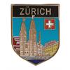 Pin Zürich mit Grossmünster, 27mm