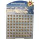 Pins Display Goldblume ® Schweiz Tourismus mit 72 Ex.