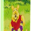 Plantschender Winnie Pooh, Crystal Art dreiteiliges Bild Teil 3, 40x22cm | Bild 2