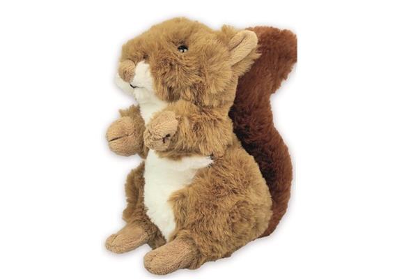 Plüsch Eichhörnchen, sitzend, 17 cm