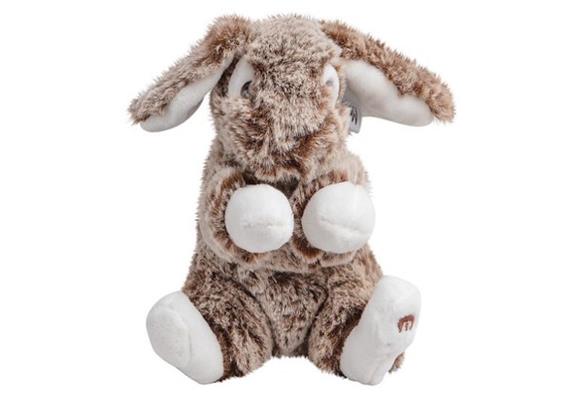 Plüschtier Hase16 cm - braun