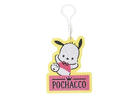 Pochacco, Crystal Art Rucksack Anhänger