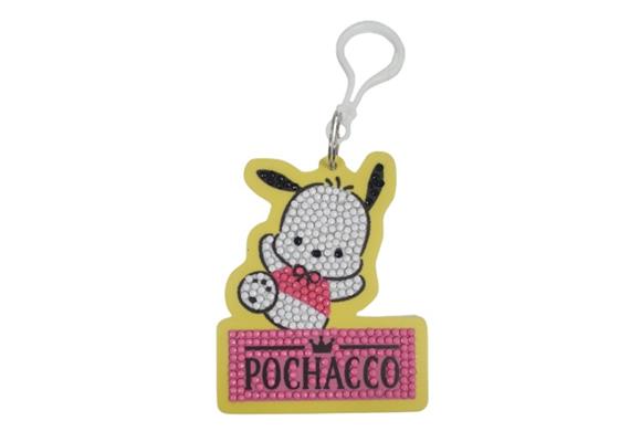 Pochacco, Crystal Art Rucksack Anhänger