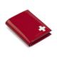 Portemonnaie Unisex rot mit CH-Kreuz, hoch